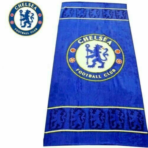 CHELSEA FC FOOTBALL TOWELS BEACH BATH GYM SWIM SOFT TOWEL 100/% OFFICIAL LICENSED