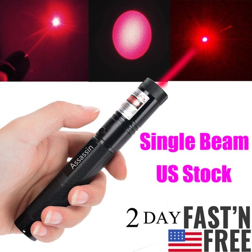 650nm 900Miles Single Beam Red Laser Pointer Pen Light Pet Cat Dog Toy Lazer NEW