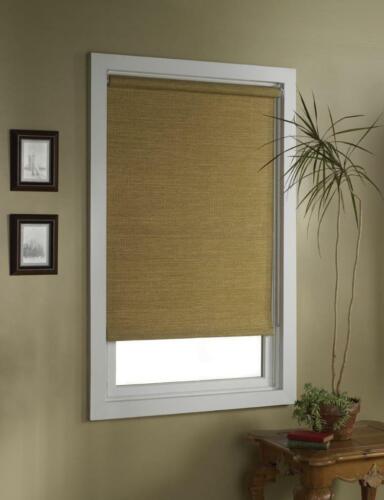 Green Mountain Vista Deluxe Woven Cane Paper Roller Shade Wicker 36 by 72-Inch 