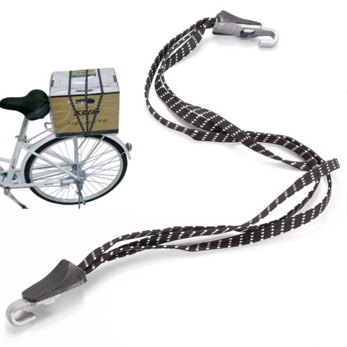 Bicycle Bike Cycling Hook Elastic Rope Bungee Cord Bandage Luggage Strap BaXG