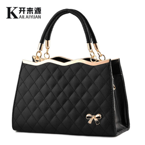 Details about  / Women Korean Leather Messenger Satchel Handbag Shoulder Bag Purse