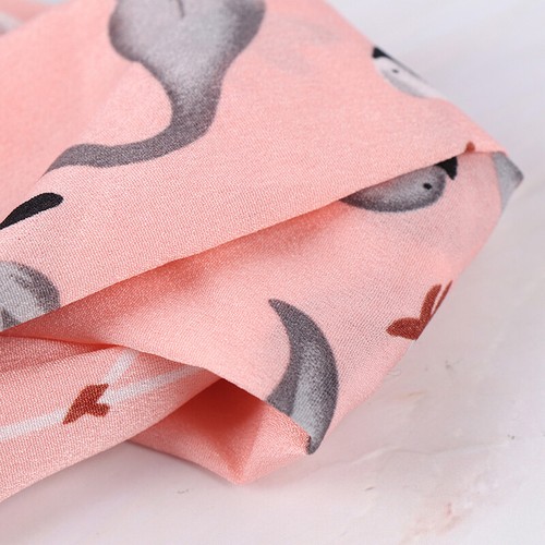 Women Girls Flamingo Headband Elastic Turban Twisted Hair Band Headw FySJUKL/_ZT