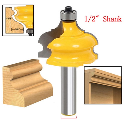 1//2 Inch Shank Rail And Stile Router Bit Woodworking Chisel Cutter