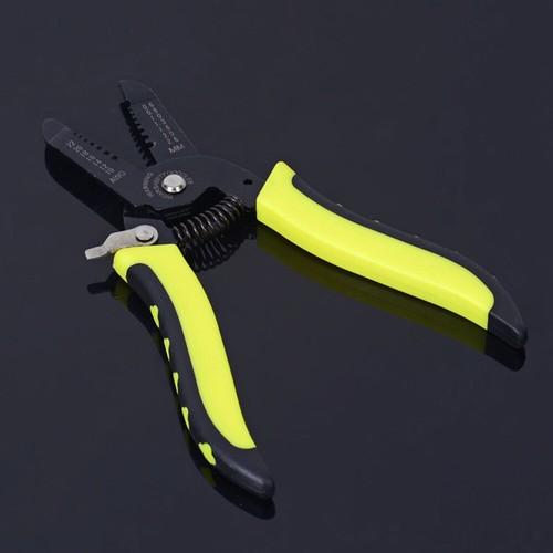 Professional Wire Stripper Cutter Electrical Tool Pliers Electric Striper Q3Z0U