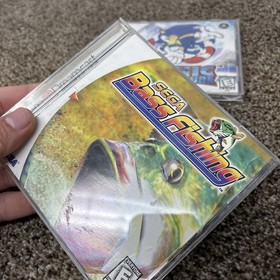 Sonic Adventure And Sega Bass Fishing Lot (Sega Dreamcast, 1998) Tested READ
