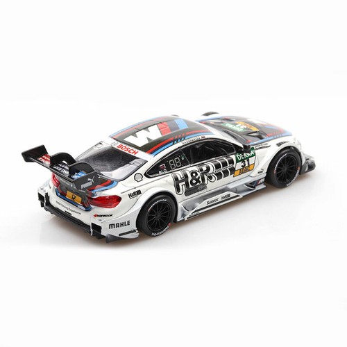1:43 BMW M4 DTM 2017 Tom Blomqvist #31 Modelo de Coche de Carreras Coche Diecast Vehículo Niños