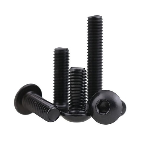 M3 M4 M5 M6 M8 Linsenschrauben Innensechskant Schraube Stahl ISO7380 mit Flansch