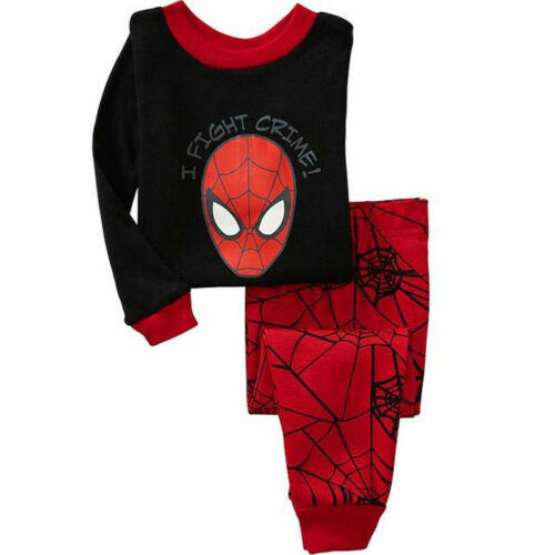 Super Mario Character Pyjamas Kids Toddler Baby Children Pjs Sleepwear Nightwear