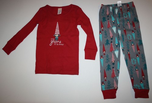 NEW Gymboree Outlet Girl Holiday Pajamas PJs 3 4 5 6 7 8 10 12 Gnome