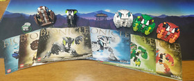 Lego Bionicle Bohrok Collection with 8565 8564 8563 and Some Paritals (See Desc)
