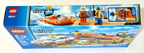 Retired ©2013 LEGO 60012 City Coast Guard 4x4 & Diving Boat 100% Complete + Box