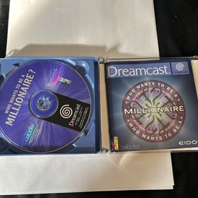 Who Wants to be a Millionaire - with Case& Manual - Sega Dreamcast