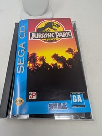 Jurassic Park Sega CD CIB Completo, Probado, Muy Buen Estado