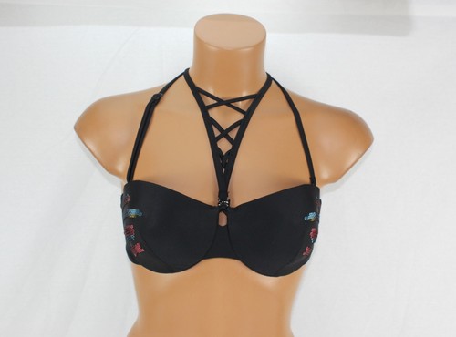85b S reggiseno 75d Hunkemöller Bikini Set Sequin Lover Spalline Push Up STAFFA Tg 75b