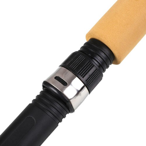 Telescopic Travel Fishing Rod Spinning Feeder Tackle Pole Equipment 65cm