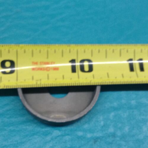 24 New 1 1//4/" Steel Weld On Cups Feet Metal Wrought Iron Patio Chair Leg Caps