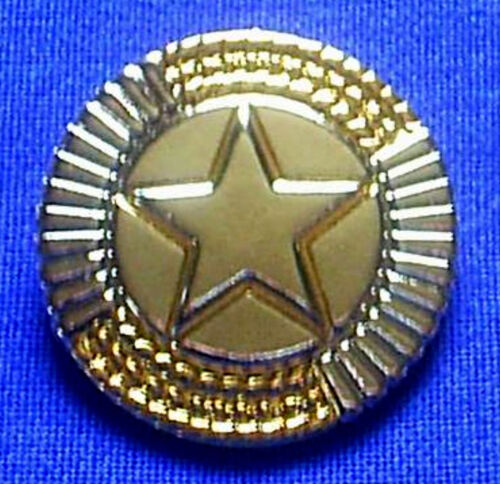 Arrivant à Concho texas étoile star monture en or 4 cm avec vis Lone star