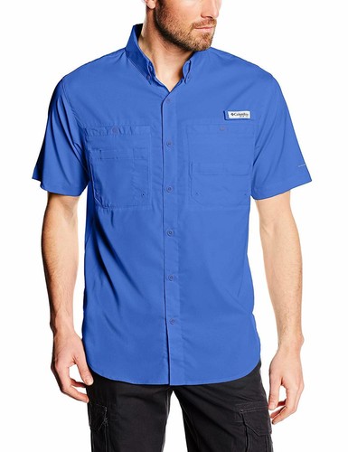 Choose SZ//Color Columbia Men/'s Tamiami II Slim Fit Short Sleeve Shirt