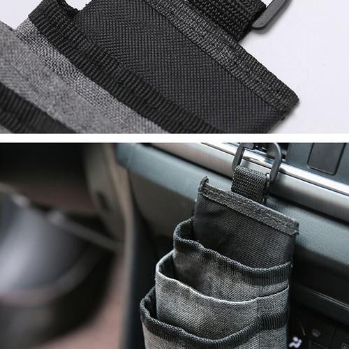 SUV Car Mobile Phone Charger Cradle Holder Organizer Pocket Storage Case Box Bag
