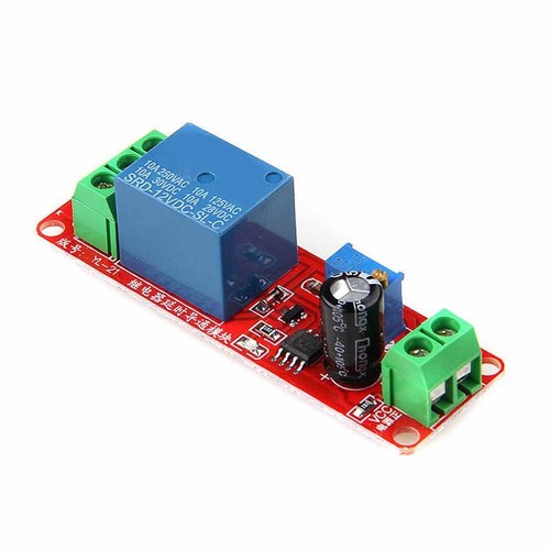 3Pcs DC Delay Relay Shield NE555 Timer Switch Module Adjustable 12V #HA2