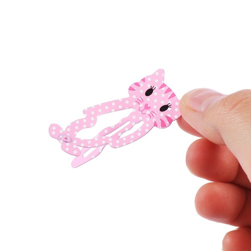18 Pairs Girls Baby Kids Children Hair Accessories Bows Animal Clips Slides