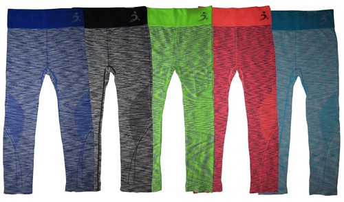 Capri Leggings Sporthose Gymnastik Fitness Workout Yoga Pilates 7//8 Länge