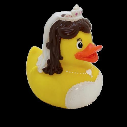 Wedding Bride Rubber Duck