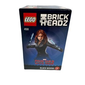 41591 BLACK WIDOW brick headz lego legos set super heroes brickheadz MARVEL new