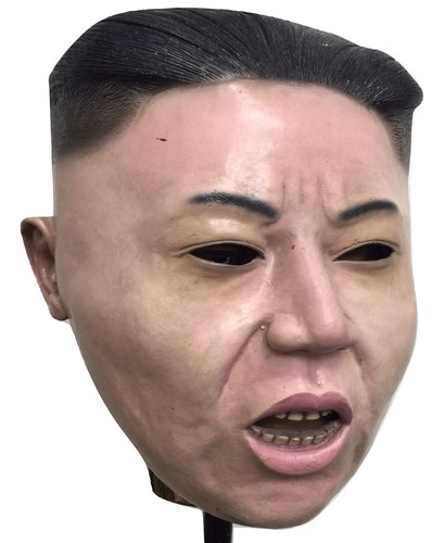 Dictator Kim Jong Un Halloween Latex Mask ROCKET MAN Realistic Costume HBGI