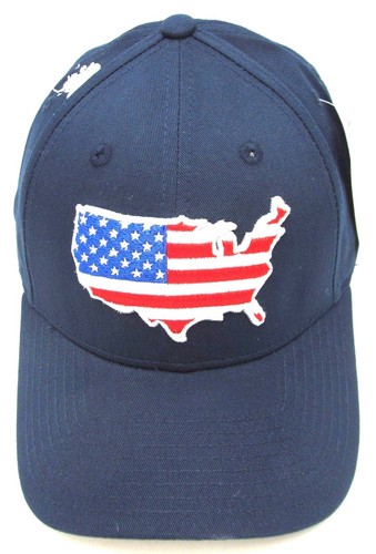 USA Cap Hat U.S United States American Flag Stars Stripes Map Caps Hats NWT
