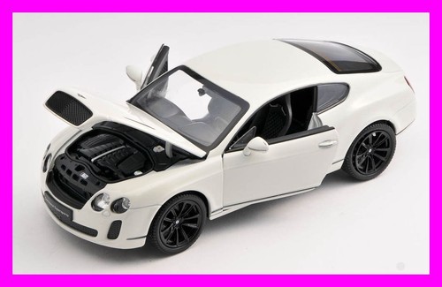 Blitz envío Bentley Continental Super puertos Cream Welly modelo 1:24 nuevo /& OVP