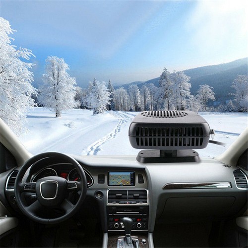 200W 12V Car Truck Auto Heater Hot Cool Fan Windscreen Window Demister Defroster