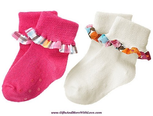 Gymboree NWT 2 pairs Ruby Rose HAPPY HIPPO RUFFLE DRESS SOCKS SET 0 3 6 Months