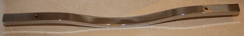 224mm vis espacement Chrome poli nœud poignée 314mm long vis 25mm inclus