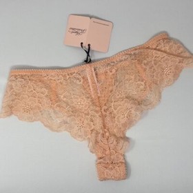 Agent Provocateur Peachy Brief AP4 Large NWT