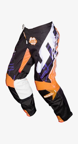 JT RACING USA Hyperlite Shuffle Pants Black//Cyan//Fluro Orange NEW MX Gear
