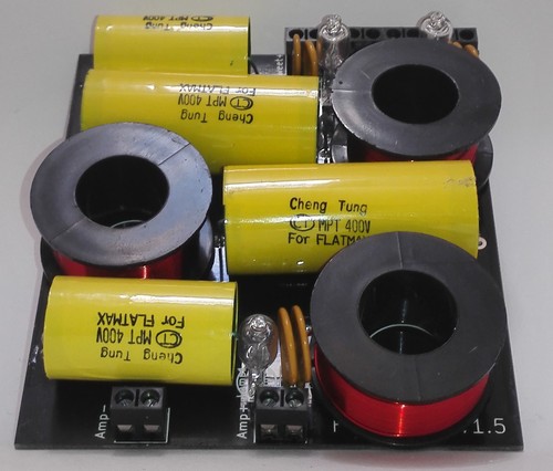 protection 1.3 kHz audiophile quality 3rd order Crossover 2 way