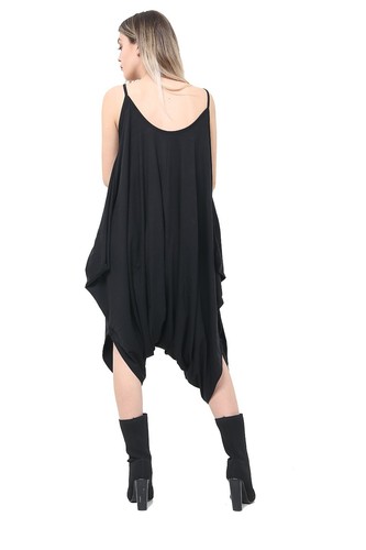 WOMENS ROMPER ALL IN ONE LADIES JUMPSUIT HAREM DRESS BAGGY PLUS SIZE HAREEM