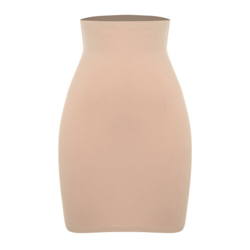 Women Seamless Underdress Shaper High Waist Half Slip Skirt for Body Shapewears