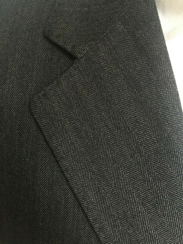 DROP 6 Abito uomo Navigare grigio antracite spigato in Pura Lana sconto 70/%.
