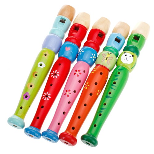 Jouets éducatifs De Musique De Flûte En Bois D/'enfants Légers Faciles à