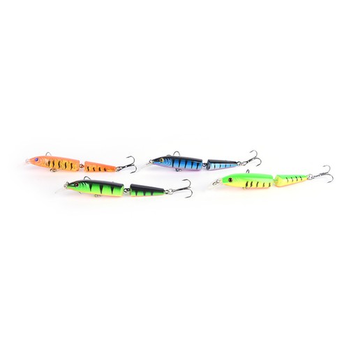 Jointed Lure Fishing Lures Crank Bait Crankbaits Tackle Hooks 10.5cm//9.6g*T*
