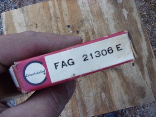 FAG 21306 E Spherical Roller Bearing Drive Shaft Gear Box Machine Precision New