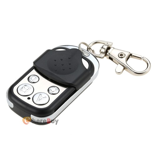 Garage Door Opener Switch Key Chain Remote Transmitter Yellow Learn Button New