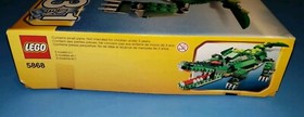 LEGO Creator 5868 3-in-1 Ferocious Creatures New Sealed Retired Crocodile Shark