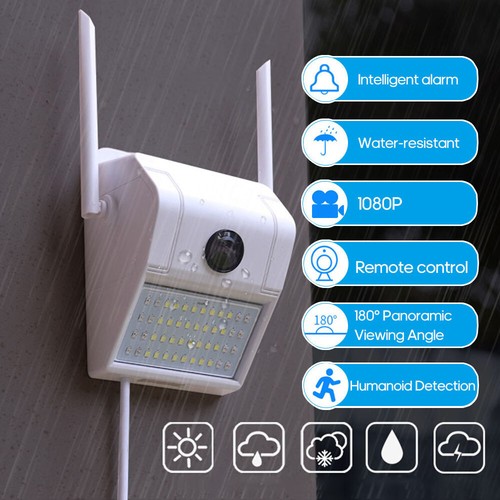 Xiaovv D6 IP Kamera Camcorder Wall Lamp IR Night Vision Motion Detection 1080P