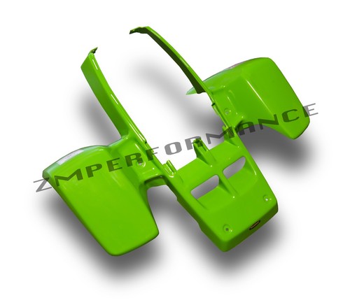 NEW YAMAHA BANSHEE YFZ 350 PLASTIC GREEN STANDARD FRONT FENDER PLASTICS