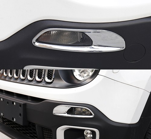 For Jeep Renegade 2015-2018 Daytime Running Light Day Lights Lamp Cover Trim