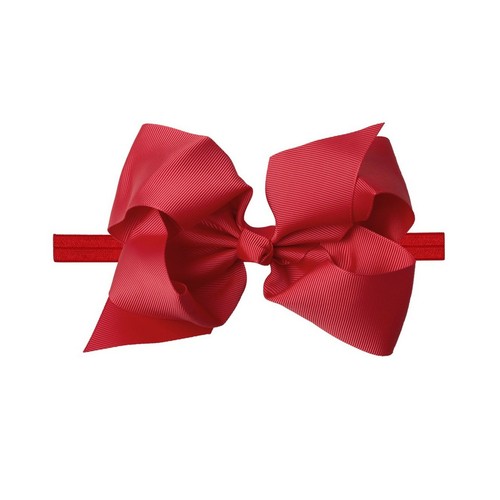 XIMA 25pcs 6inch big Ribbon Bows Hair Bow with Soft Headband Baby Headband Ha...