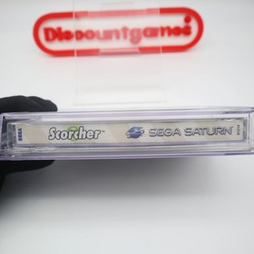 Sega Saturn Game SCORCHER - CGC GRADED 9.6 A+! NEW & Factory Sealed!